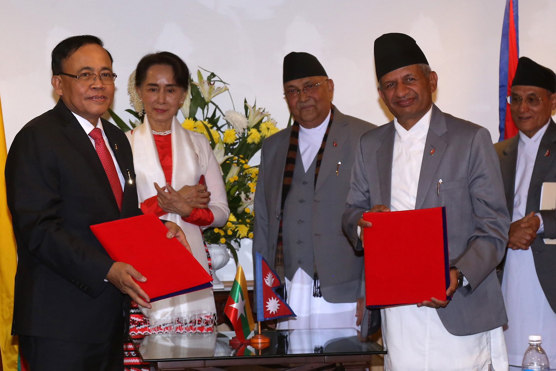 नेपाल र म्यान्माबीच व्यापार सम्झौता