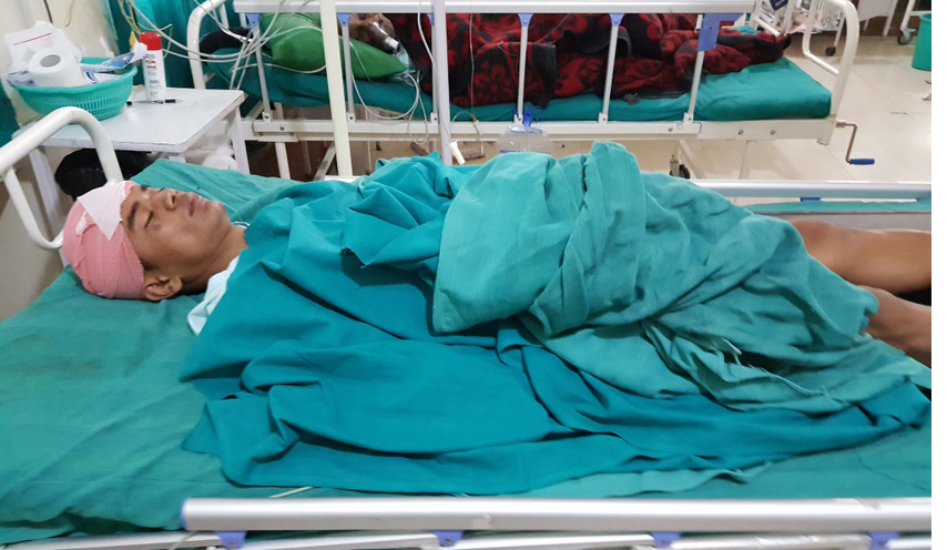 पर्सामा प्रहरीमाथि आक्रमण हुँदा प्रहरी सहायक निरीक्षकसहित ४ प्रहरी घाइते