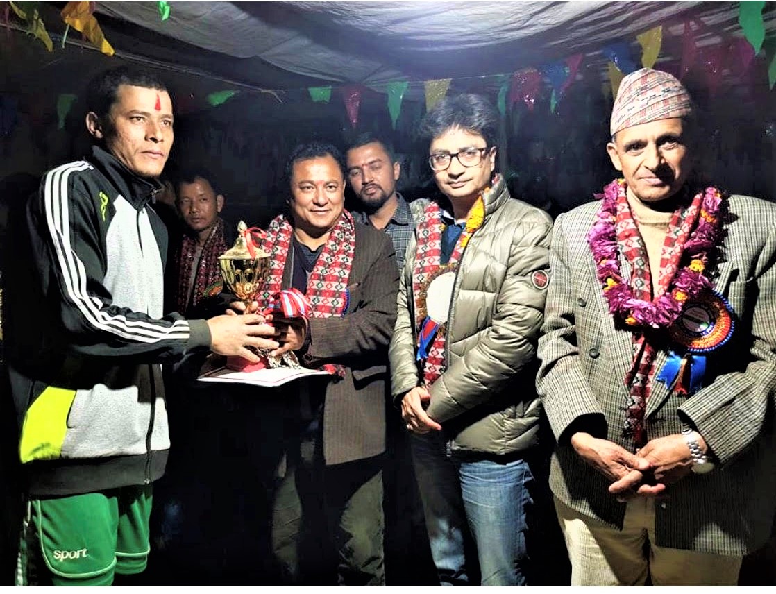 ललितपुरको ठूलोदुर्लुङमा भलिबल प्रतियोगिता सम्पन्न 