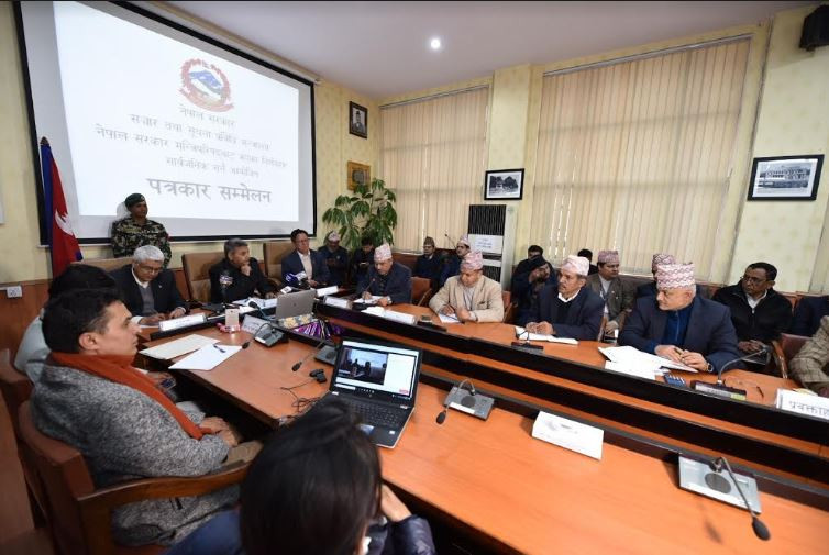 पुस १९ र २३ गते बसेको मन्त्रिपरिषद् बैठकका निर्णयहरू यी हुन्