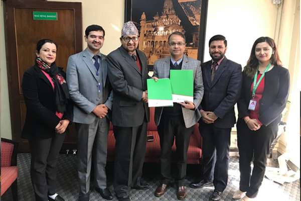 अजोड इन्स्योरेन्स र नबिल बैंकबीच सम्झौता