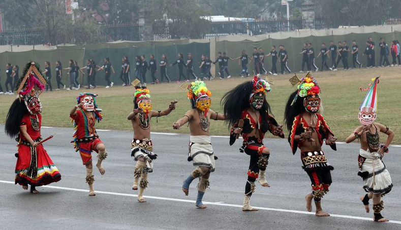 यसरी मनाइयो राष्ट्रिय प्रजातन्त्र दिवस (फोटोफिचर)