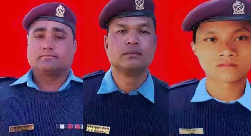 पर्यटनमन्त्री अधिकारी सवार हेलिकोप्टर दुर्घटना लगत्तै उद्दारमा खट्ने ३ प्रहरी पुरस्कृत