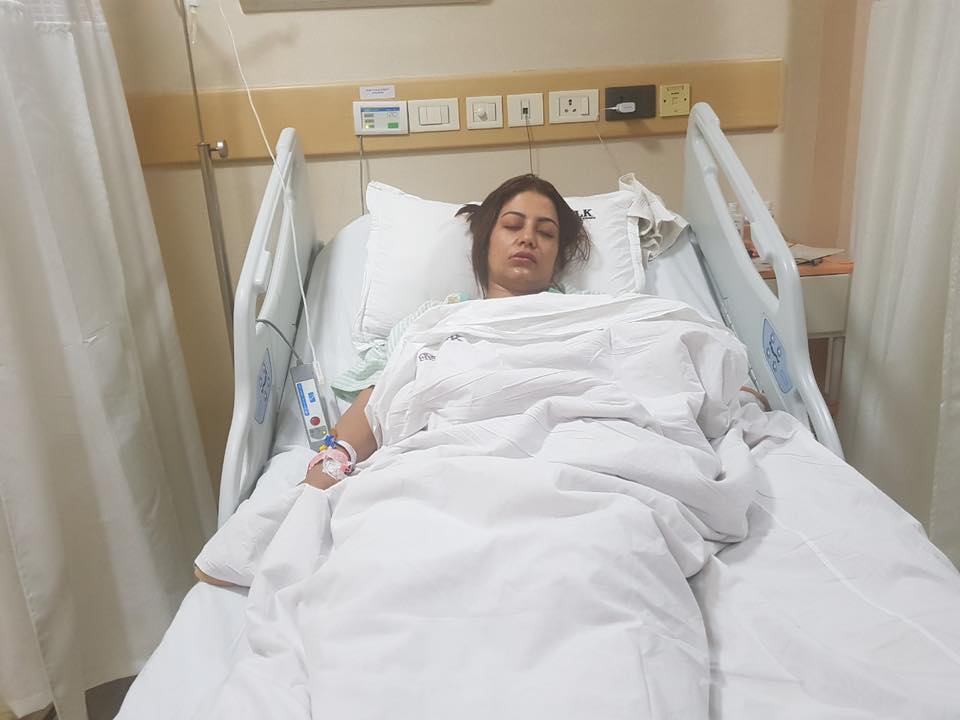 अभिनेत्री श्वेता खड्काको गर्धनमा  ट्यूमर देखिएपछि शल्यक्रिया