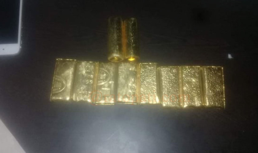 विमानस्थलबाट मलद्वारमा सुन लुकाएर ल्याउने ३ जना चिनियाँ नागरिक पक्राउ
