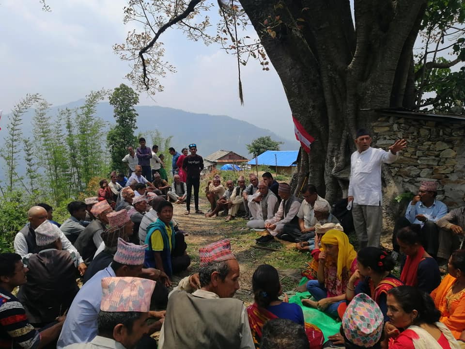 रामेछापमा कांग्रेसको जागरण अभियान सम्पन्न