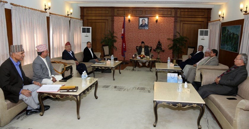 आज नेकपाको सचिवालय बैठक बस्ने