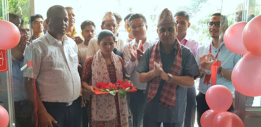 प्रभु बैंकको नयाँ शाखा साँफेबगरमा