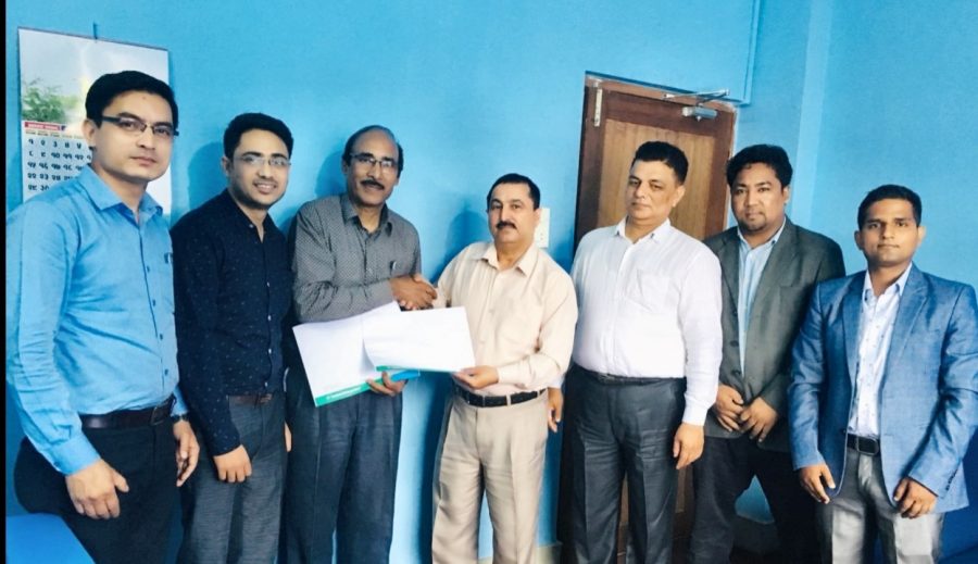 सानिमा लाईफ र सृजना फाइनान्सबीच सम्झौता
