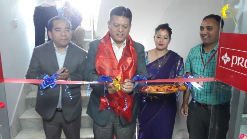 प्रभु बैंकको नयाँ शाखा ललितपुरको इमाडोलमा