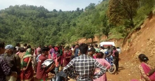 अर्घाखाँचीमा जिप दुर्घटना हुँदा एक जनाको मृत्यु, दुई घाइते
