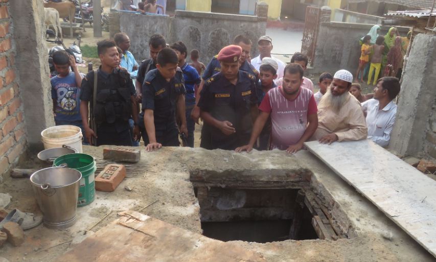 मोरङमा सेप्टिक ट्यांकमा निसास्सिएर  चार जनाको मृत्यु