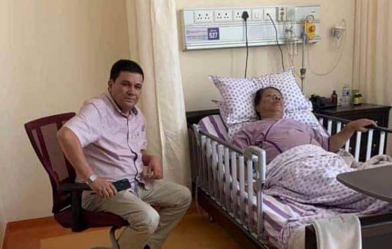 कांग्रेस पूर्वमहामन्त्री प्रकाशमान सिंह अस्पताल भर्ना