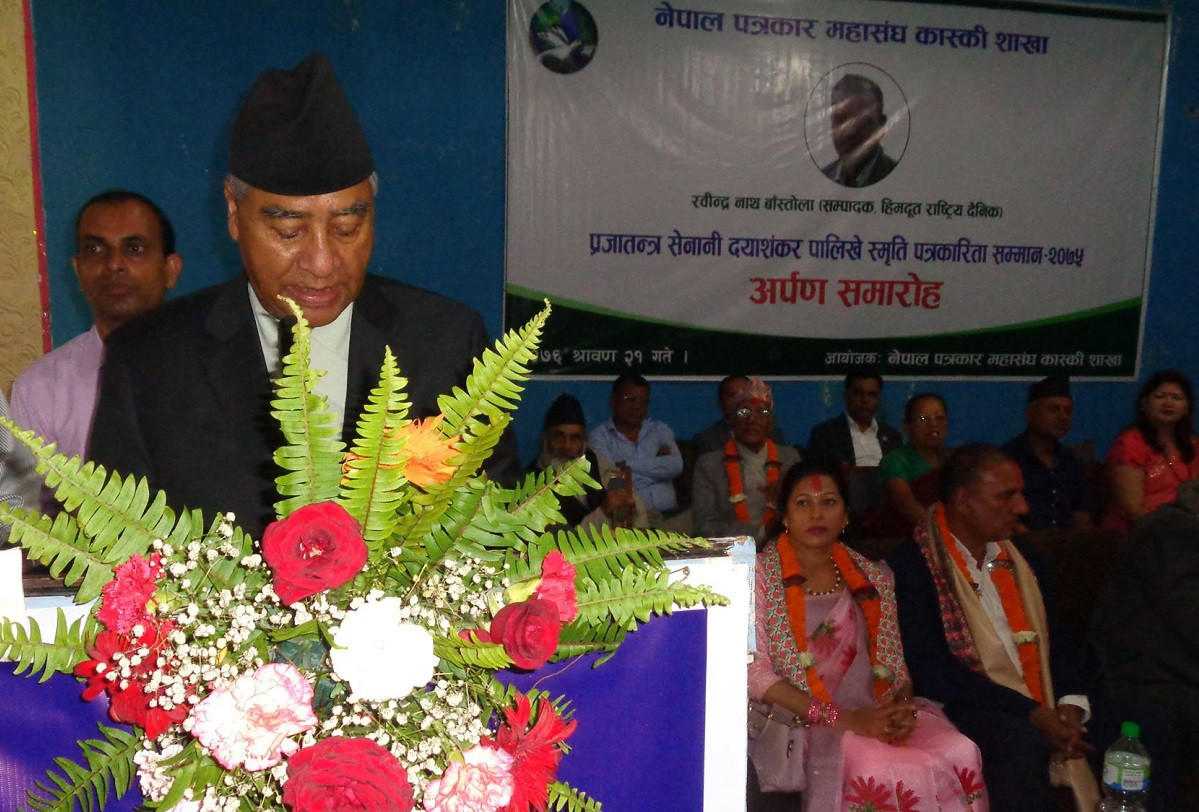 सरकार सुध्रिएन भने जनतासँगै सडक संघर्षमा जान्छौं- देउवा