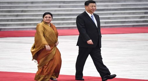 चिनियाँ राष्ट्रपति सी  जिनपिङ नेपालमा