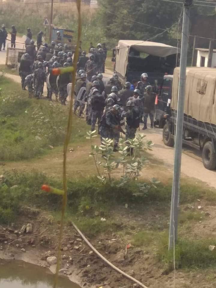 कृष्णनगरमा  लगाइएको कर्फ्यु हट्यो