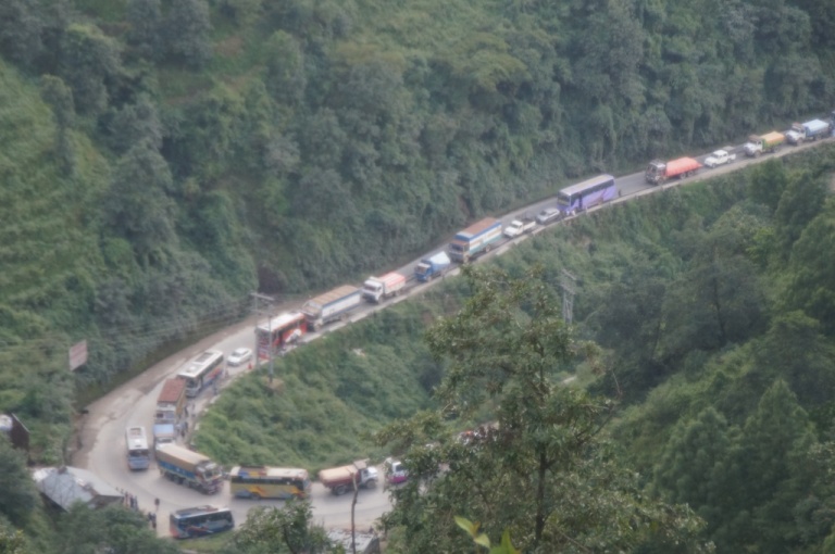 कलङ्की–नौबिसे सडकखण्ड एकतर्फी सञ्चालन हुने