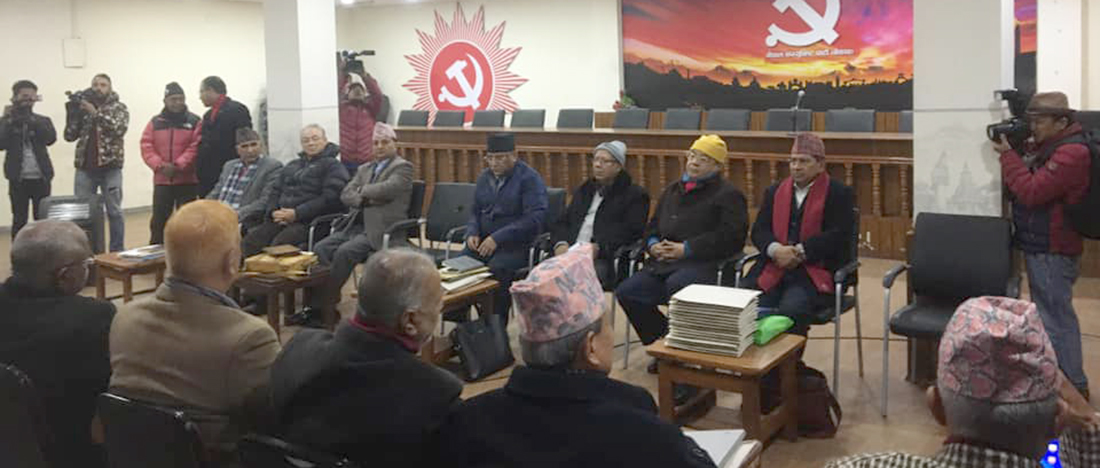 नेकपा स्थायी कमिटी बैठकमा १२  नेताले राखे धारणा,  बैठक मंगलबार  पुन: बस्ने