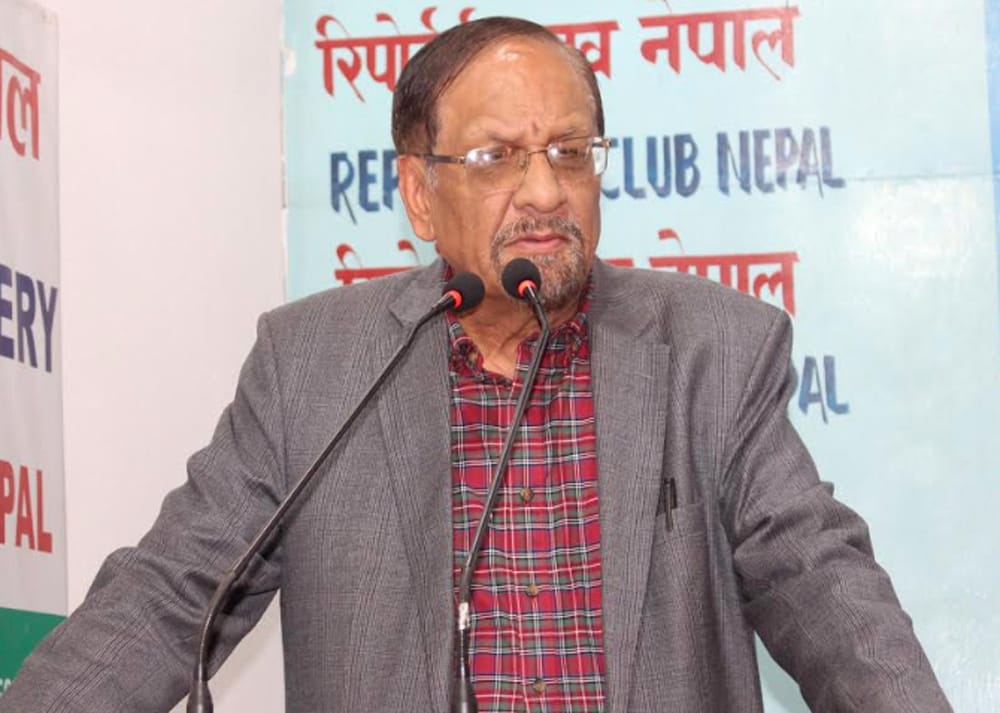एमसीसी तुरुन्त संसदबाट पारित गर्नुपर्छः पूर्वअर्थमन्त्री डा. रामशरण महत