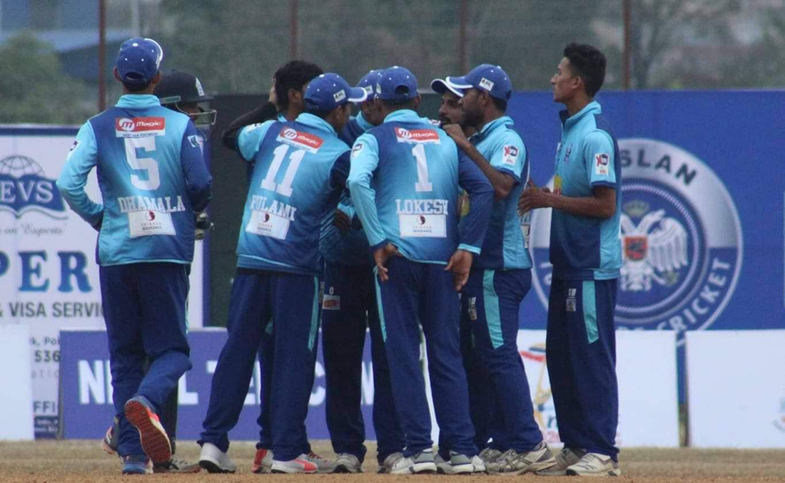 विराटनगर टाइटन्स प्लेअफमा