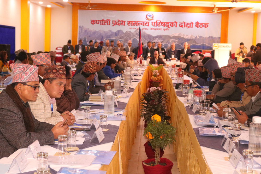 दोस्रो  कर्णाली प्रदेश समन्वय परिषद्को बैठक शुरु