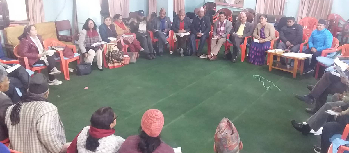 नेकपामा समूहगत छलफलका लागि टोली नेता  चयन (सूचिसहित)