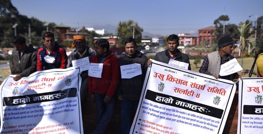 उखु किसान र सरकारबीच पाँच बुँदे सहमति