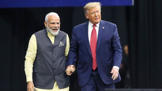 अमेरिकी राष्ट्रपति भारत भ्रमणमा