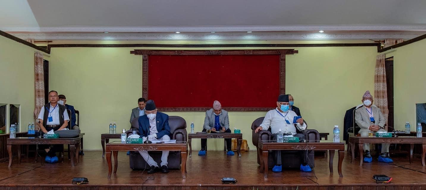 नेकपा स्थायी समिति बैठकमा पाँच एजेण्डा