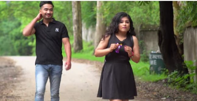 ‘साक्षि राखेर भगवानलाई’मा मनोज र समियाको रोमान्स