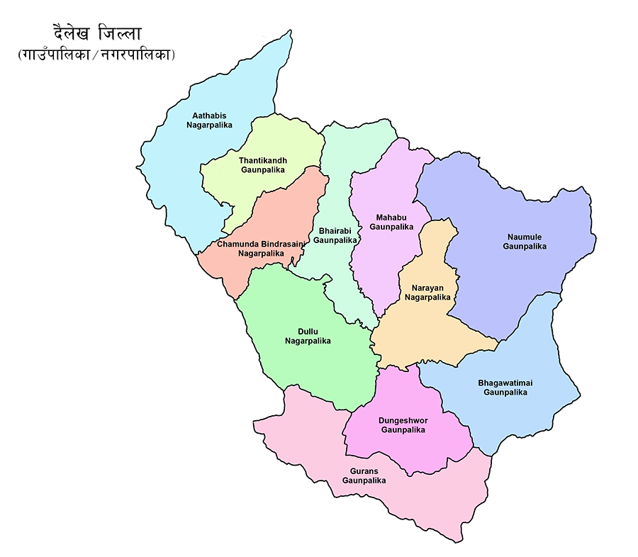 दैलेखको ठाटीकाँध गाउँपालिकामा अनिश्चितकालीन निषेधाज्ञा जारी