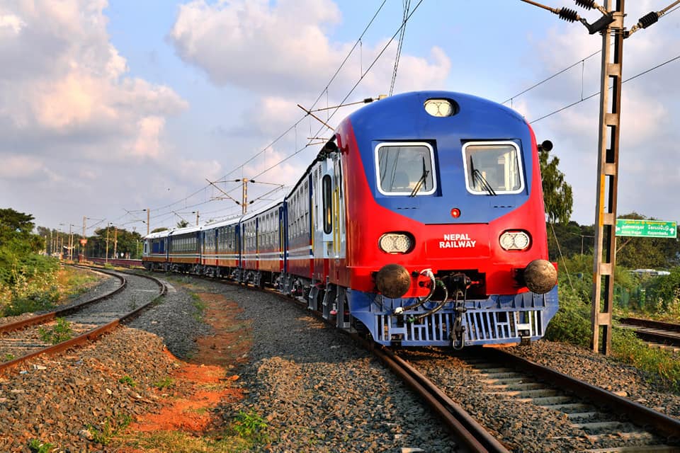 आज नेपाली रेल जनकपुर आउँदै (फोटोफिचर)