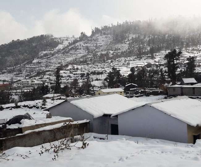 उच्च हिमाली भागमा हिमपात, मौसम चिसो