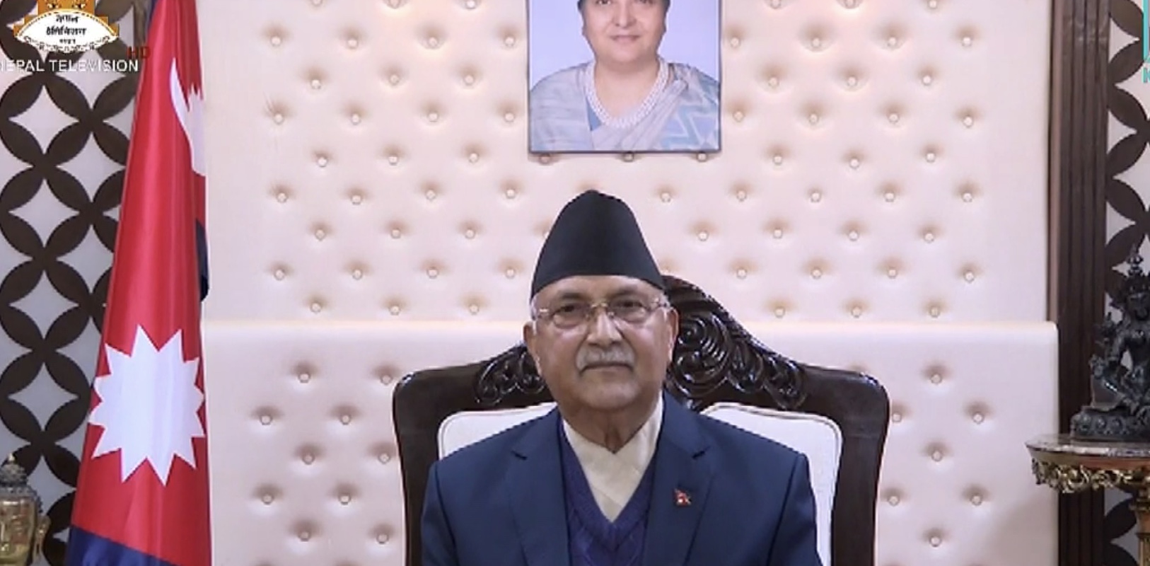 पार्टी भित्रैबाट असहयोग र घेरावन्दी गरिएकाले संसद विघटन : प्रधानमन्त्री