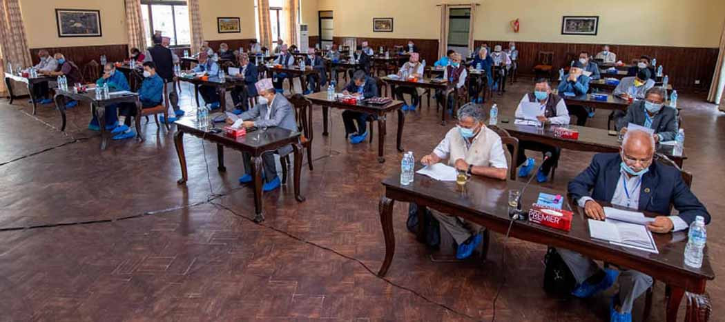 बालुवाटारमा नेकपा स्थायी समिति बैठक सुरु