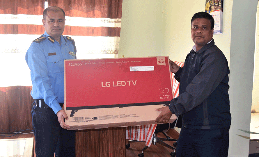 प्रदेश २ का हिरासत कक्ष र कारागारमा टेलिभिजन प्रदान
