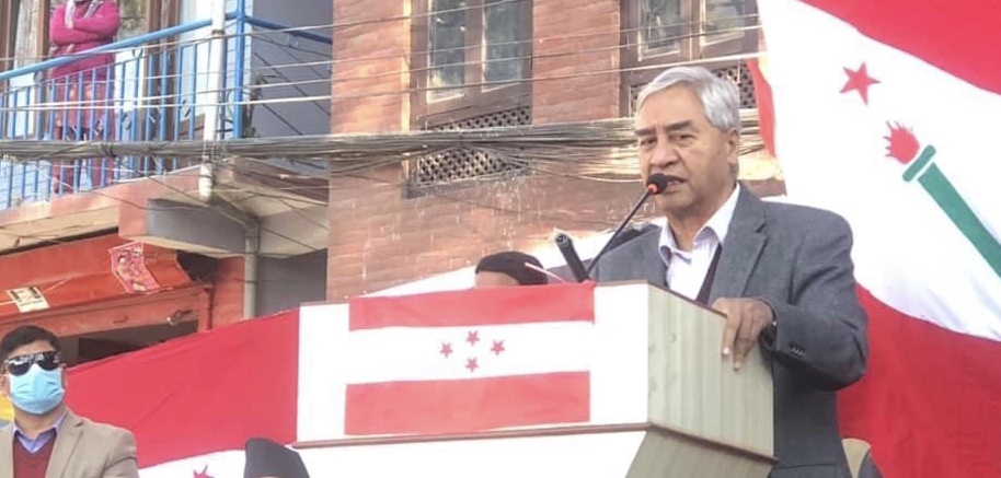 प्रतिनिधि सभा पुर्नस्थापना नभए कांग्रेस निर्वाचनमा जान्छ : सभापति देउवा