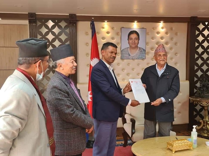 ओली पक्षको प्रमुख सचेतकमा विशाल भट्टराई नियुक्त
