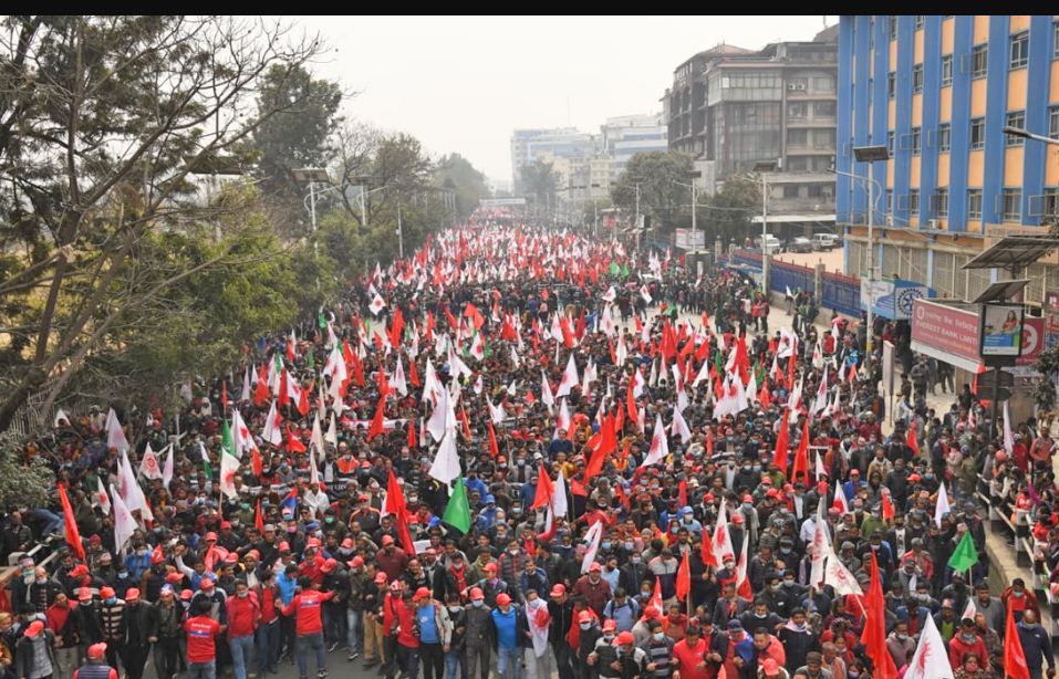 प्रचण्ड–माधव पक्षले तेस्रो चरणको आन्दोलनका कार्यक्रम घोषणा गर्ने