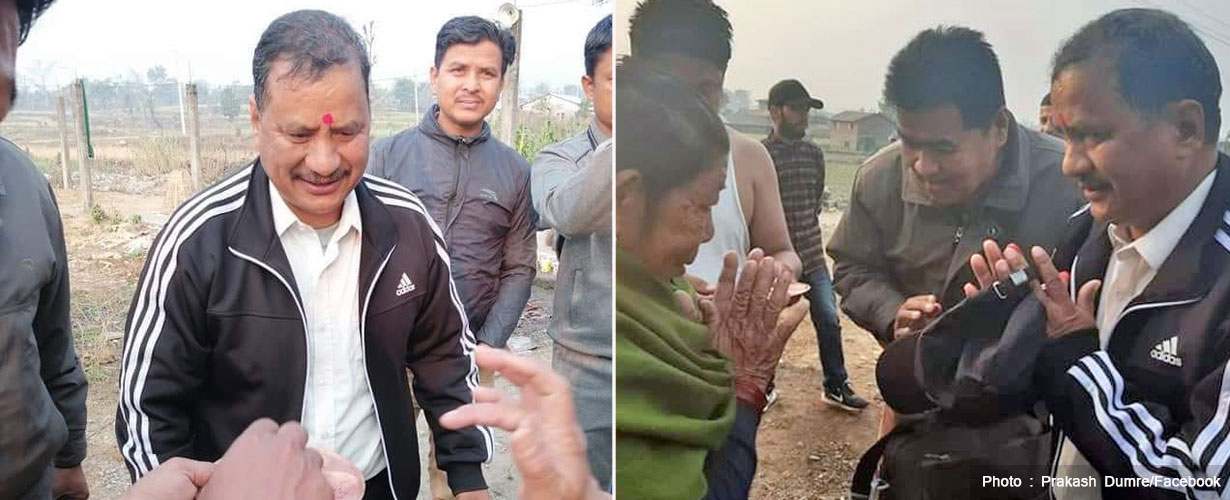 पूर्वी नवलपरासीको अमरापुरीमा विप्लव सार्वजनिक