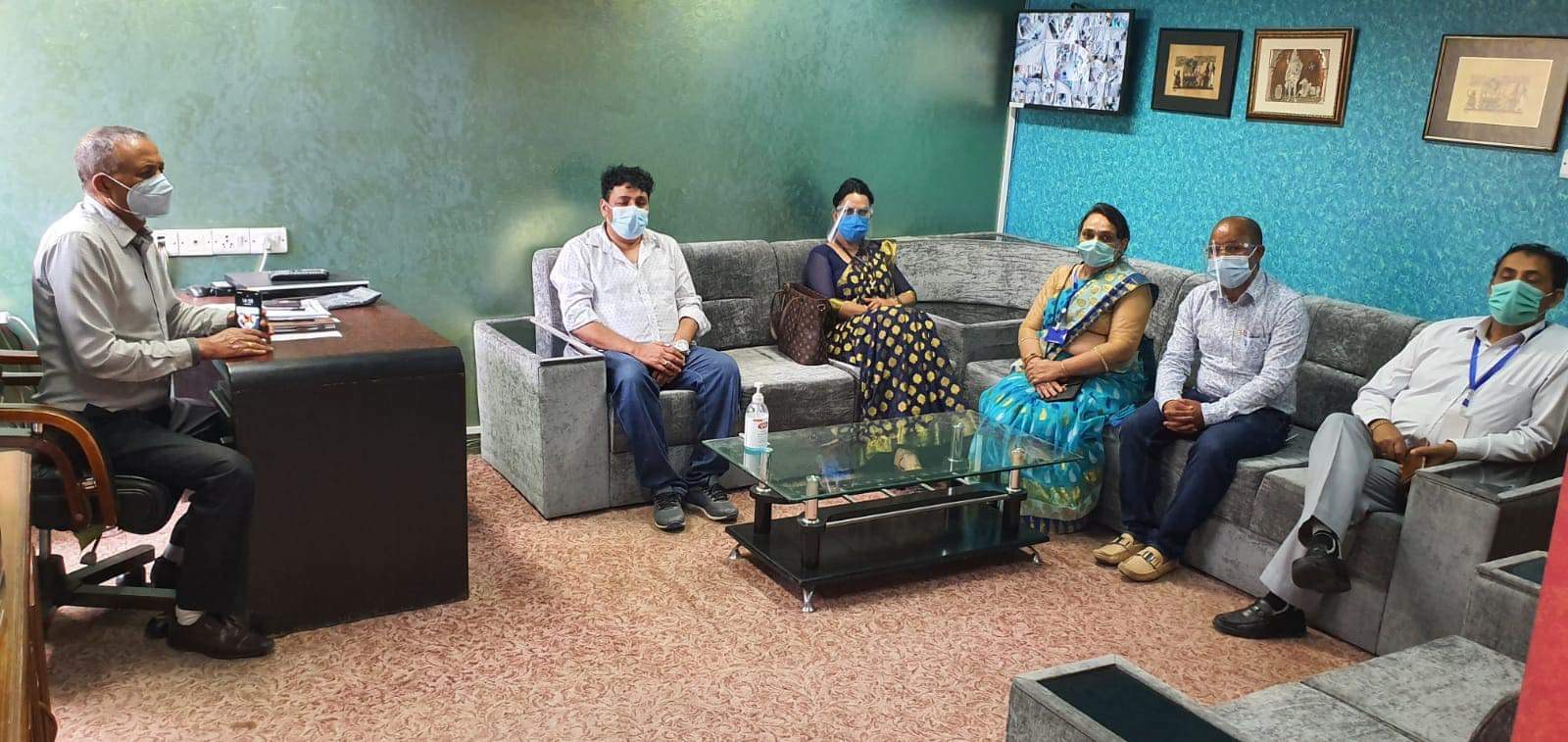 इनास ग्लोवलले गर्‍यो जनमैत्री अस्पताललाई सहयोग