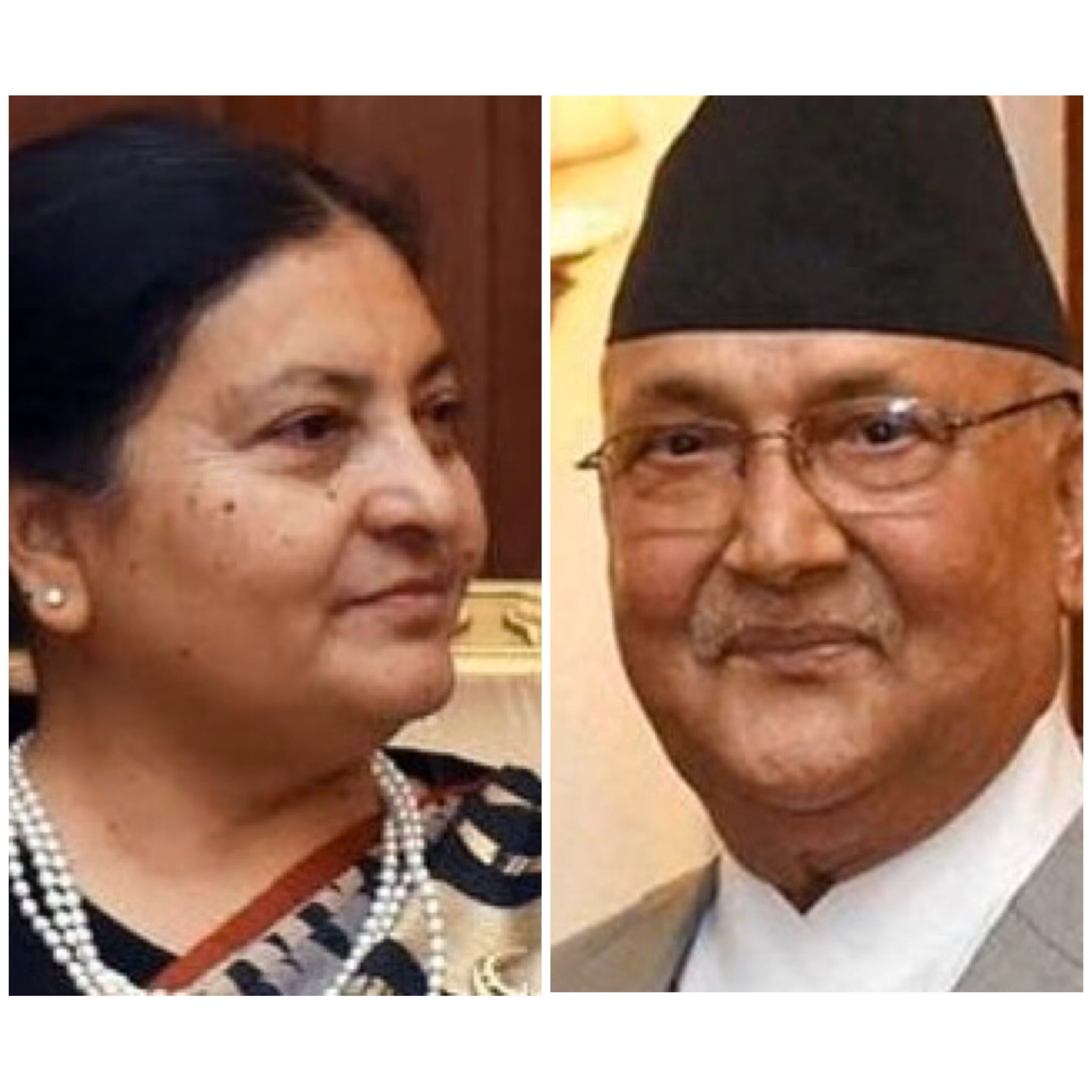 राष्ट्रपतिद्धारा धारा ७६ (५) को नयाँ सरकार गठन गर्न आव्हान