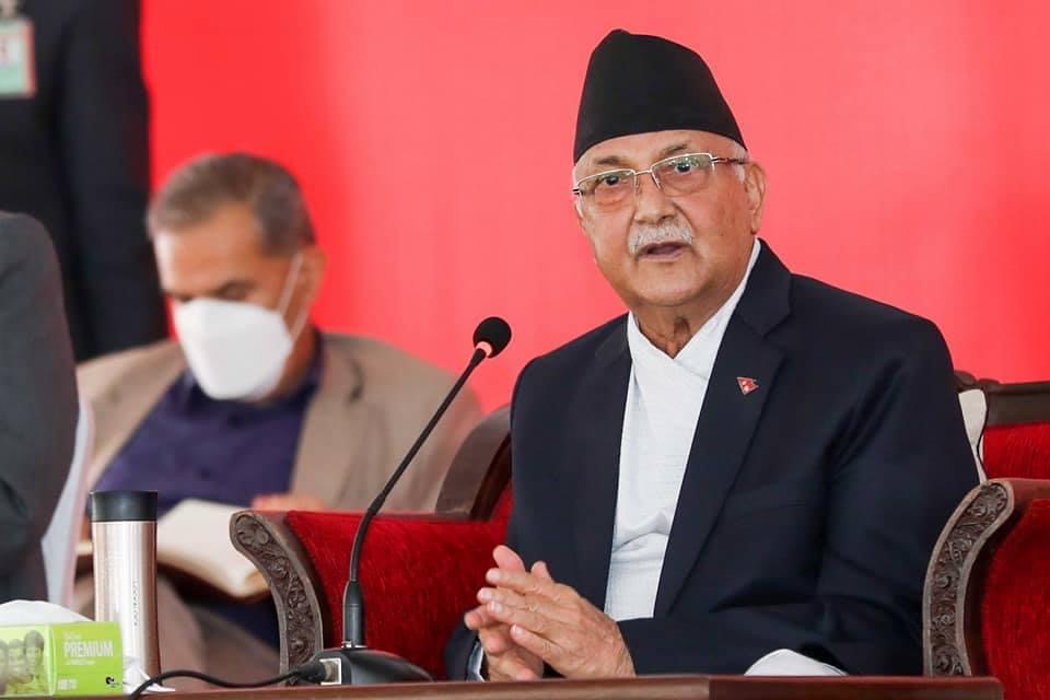 एमालेले साउन २५ देखी २७ सम्म विधान अधिवेशन गर्ने, हस्ताक्षर फिर्ता नलिने एमाले रहदैन : ओली