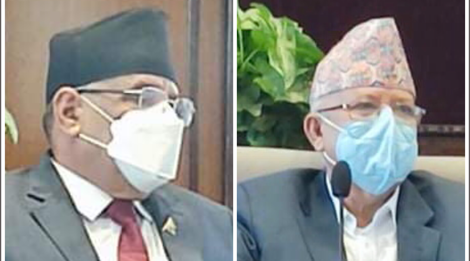 दाहाल र  नेपालबीच भेटवार्ता