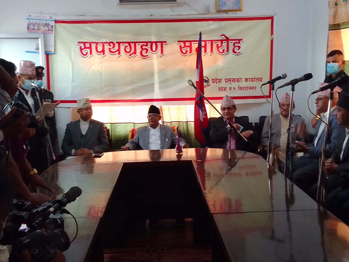 भीम आचार्य नयाँ मुख्यमन्त्री नियुक्त