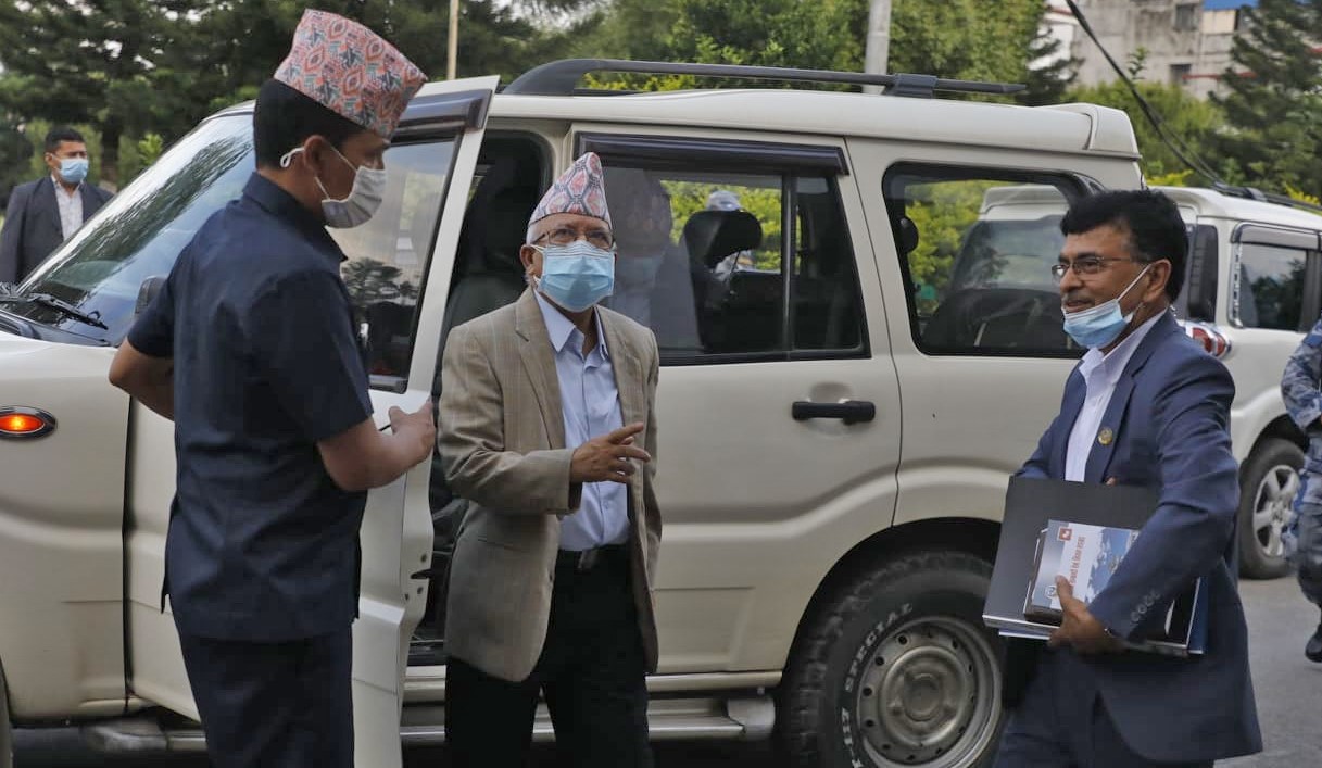 नेकपा एसमाजवादी दल  दर्ता गर्नको लागि ५५ केन्द्रीय सदस्य र २९ सांसद गरे सनाखत