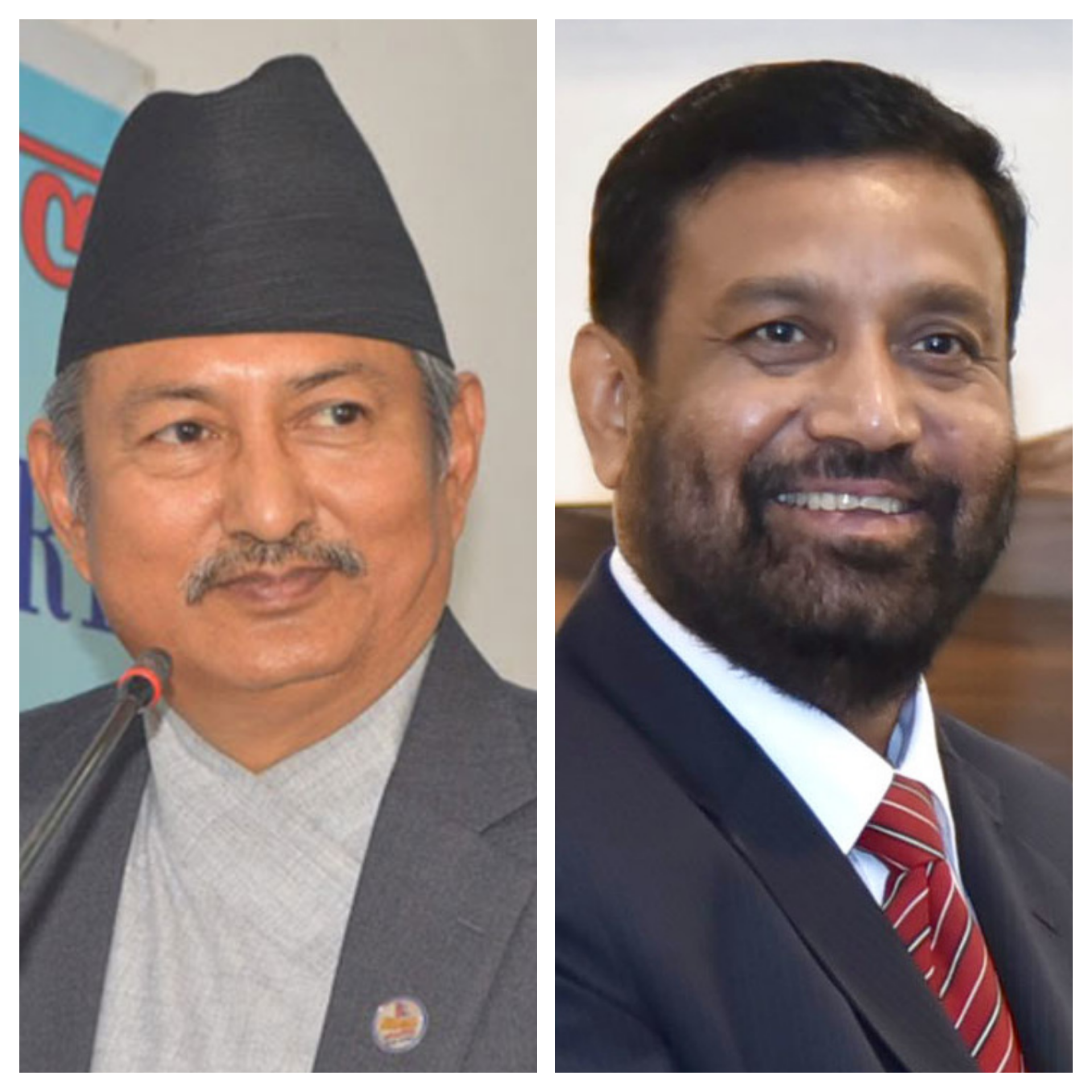 खाँण कार्यवहाक प्रधानमन्त्री ,निधि कार्यवहाक सभापति