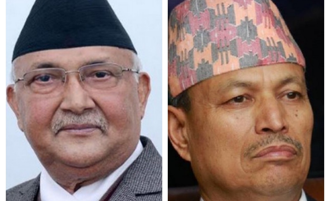 एमाले अध्यक्षमा ओली र रावलको उम्मेदवारी दर्ता