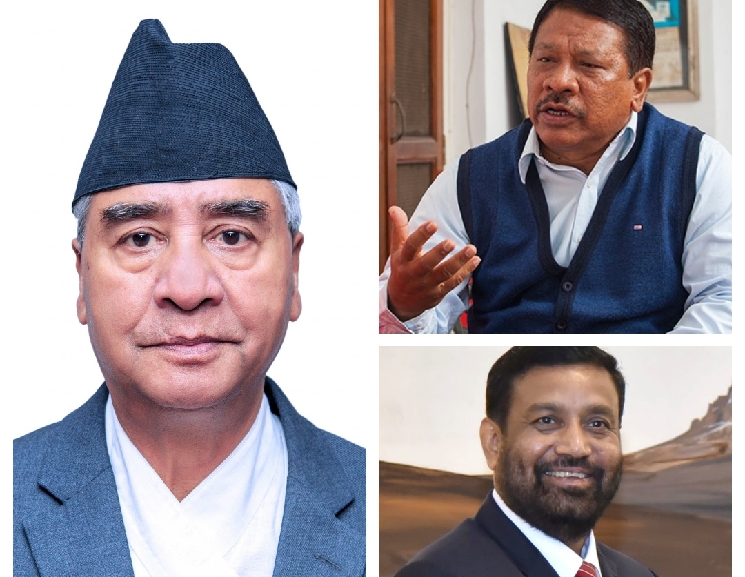 शिंह र निधिको समर्थन देउवालाई