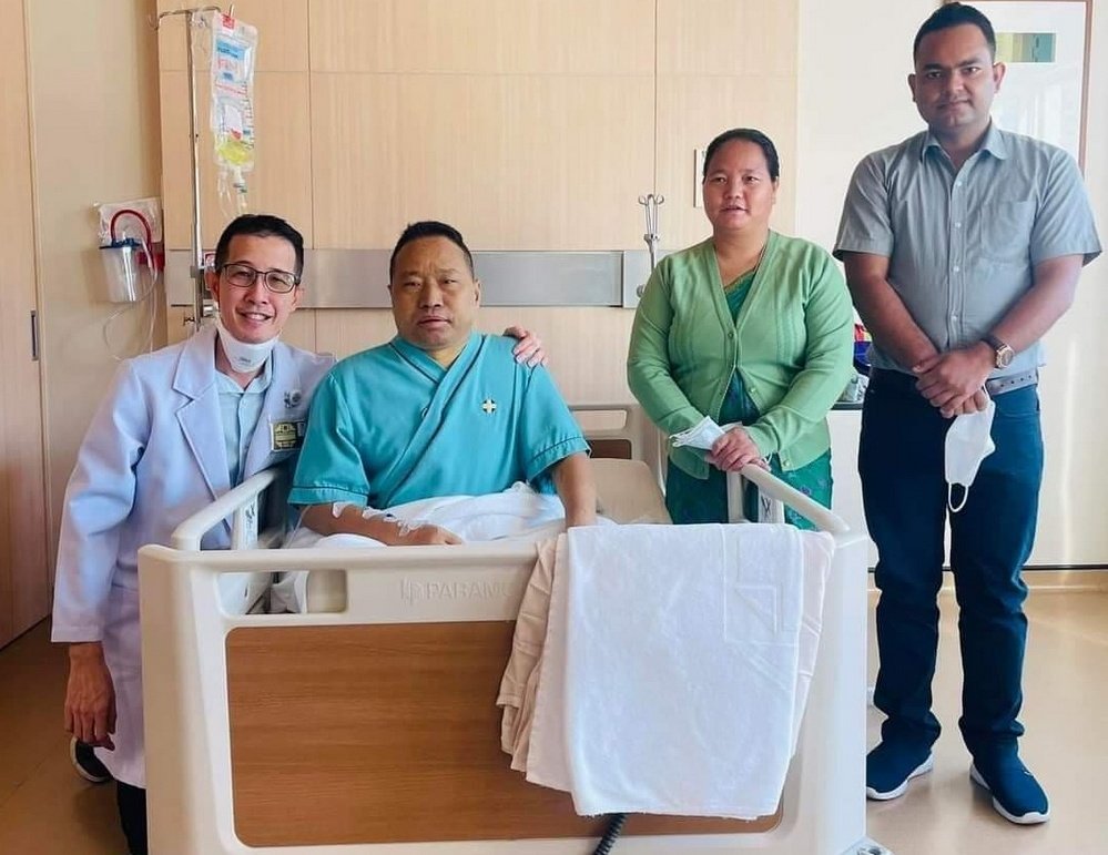 चीनमा उपचाररत पुन अस्पतालबाट डिस्चार्ज